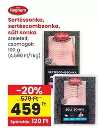 Sertéssonka, sertéscombsonka, sült sonka