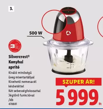 Konyhai aprító