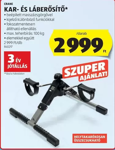 KAR- ÉS LÁBERŐSÍTŐ*