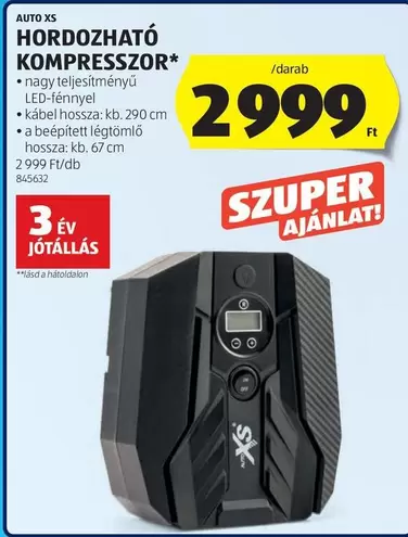 HORDOZHATÓ KOMPRESSZOR*