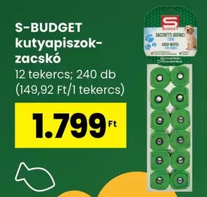 kutyapiszok-zacskó