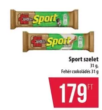 Sport szelet