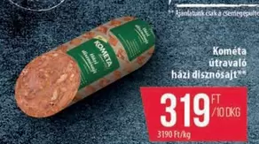 útravaló házi disznósajt