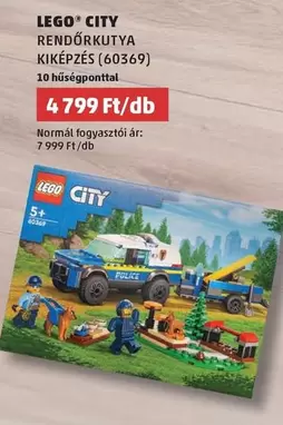 Lego - RENDŐRKUTYA KIKÉPZÉS (60369)