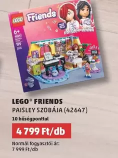 Lego - PAISLEY SZOBÁJA (42647)