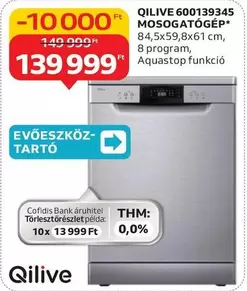600139345 MOSOGATÓGÉP