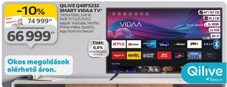 Disney - Q40FS232 SMART VIDAATV