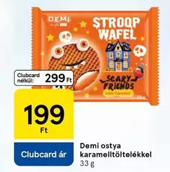 ostya karamelltöltelékkel