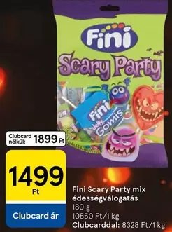 Scary Party mix édességválogatás