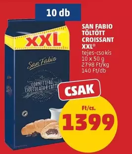 Xxl - TÖLTÖTT CROISSANT XXL