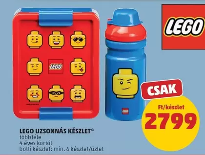 Lego - UZSONNÁS KÉSZLET