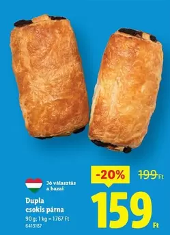 Dupla csokis párna