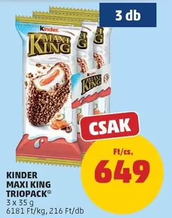 Kinder - MAXI KING TRIOPACK