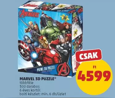 Marvel - 3D PUZZLE