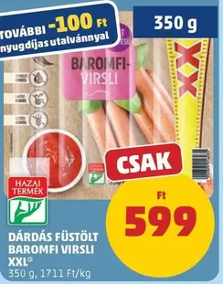 Xxl - FÜSTÖLT BAROMFI VIRSLI