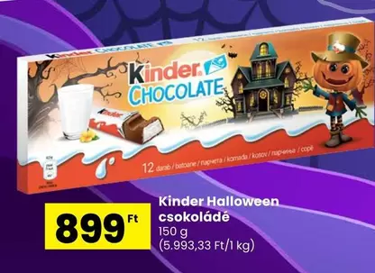 Kinder - Halloween csokoládé