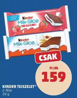 Kinder - TEJSZELET