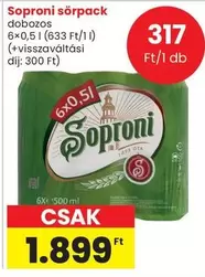 sörpack dobozos