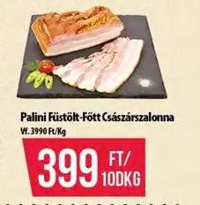 Füstölt-Főtt Császárszalonna