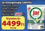 mosogatógép tabletta