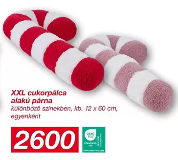 Xxl - XXL cukorpálca alakú párna