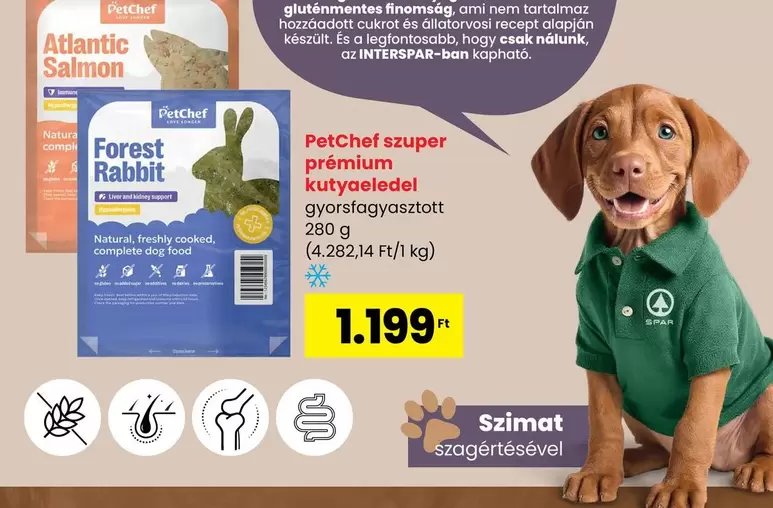 Kutyaeledel Gyorsfagyasztott