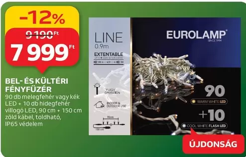 Flash - BEL- ÉS KÜLTÉRI FÉNYFÜZÉR