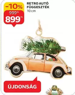 RETRO AUTÓ FÜGGESZTÉK