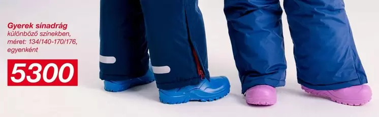 Gyerek sinadrág