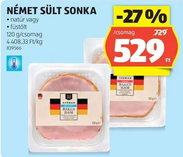 NÉMET SÜLT SONKA