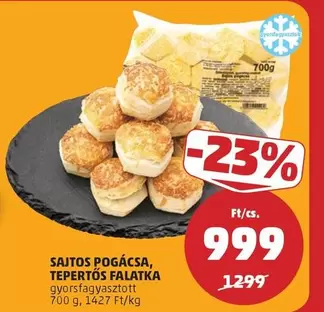 SAJTOS POGÁCSA, TEPERTŐS FALATKA