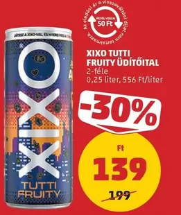 TUTTI FRUITY ÜDÍTŐITAL