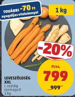 Xxl - LEVESZÖLDSÉG