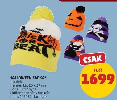 HALLOWEEN SAPKA
