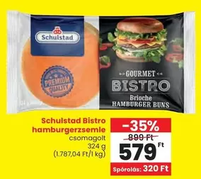 Bistro hamburgerzsemle
