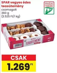 vegyes édes teasütemény