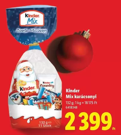 Kinder - Mix karácsonyi
