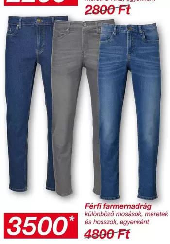 Férfi farmernadrág