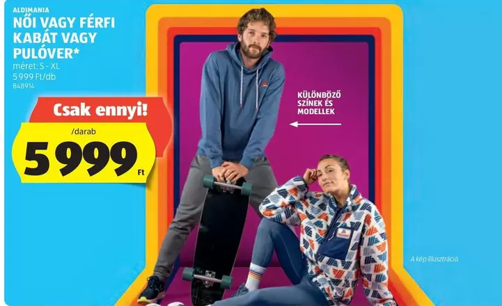 NŐI VAGY FÉRFI KABÁT VAGY PULÓVER