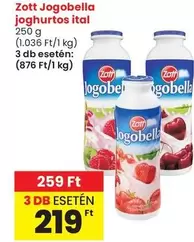 Jogobella joghurtos ital