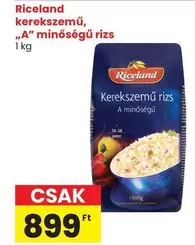 kerekszemű rizs