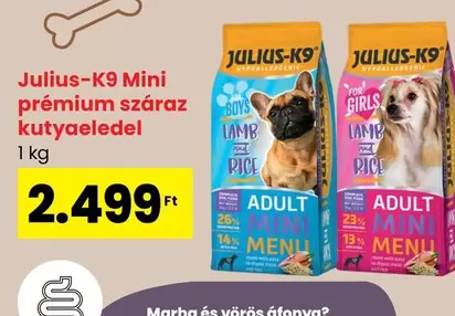 Mini prémium száraz kutyaeledel