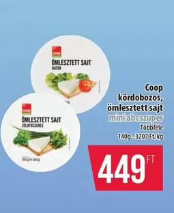 kördobozos, ömlesztett sajt