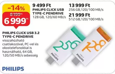 CLICK USB TYPE-C PENDRIVE
