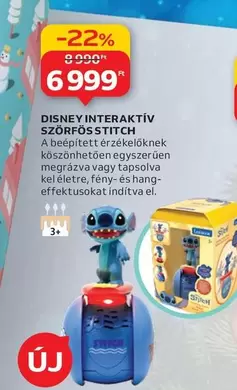 Disney - INTERAKTÍV SZÖRFÖS STITCH