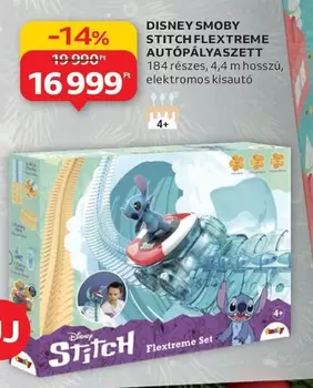 Disney - STITCH FLEXTREME AUTÓPÁLYASZETT