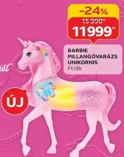 Barbie - PILLANGÓVARÁZS UNIKORNIS