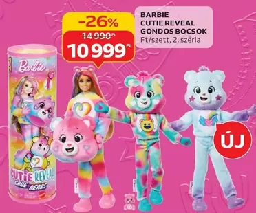 Barbie - CUTIE REVEAL GONDOS BOCSOK