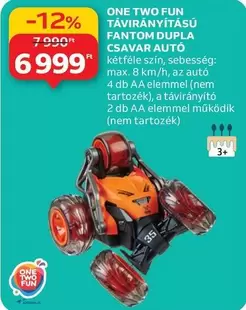 FANTOM DUPLA CSAVAR AUTÓ