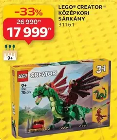 Lego - KÖZÉPKORI SÁRKÁNY